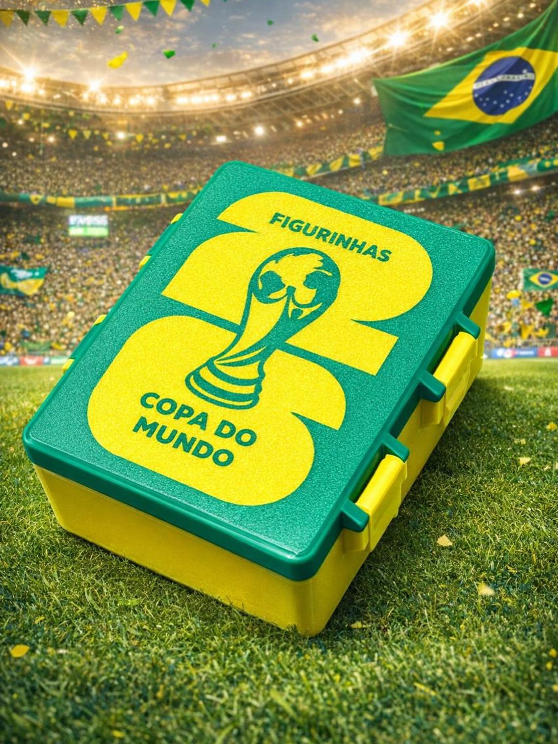 Porta-figurinhas da Copa 2026